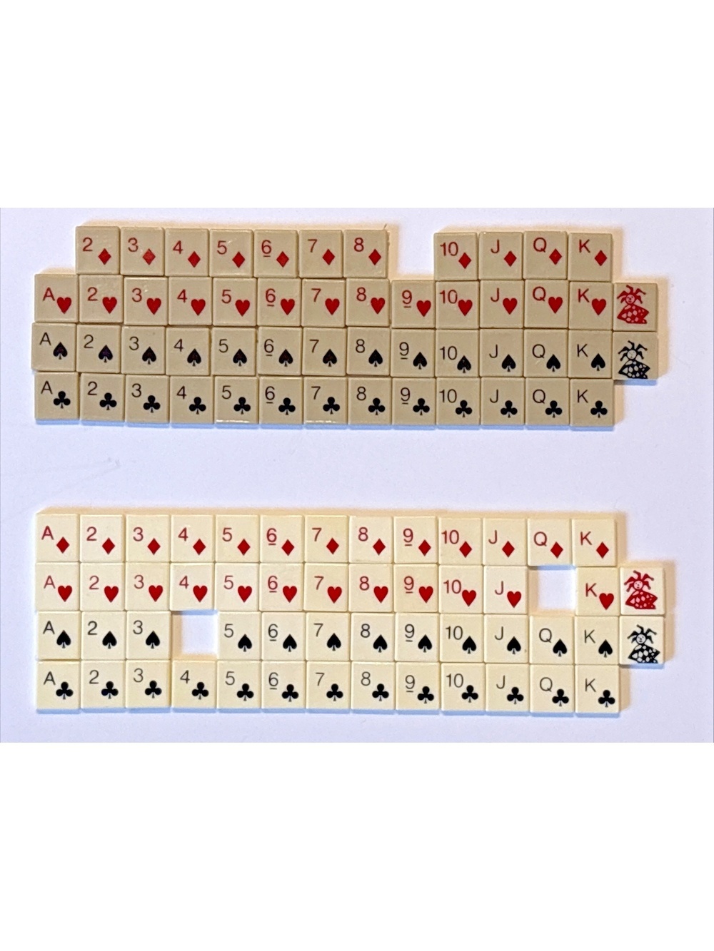 Vintge 1981 Chieftan Ginny-O Tile Board Game Replacement Tiles Incomplete